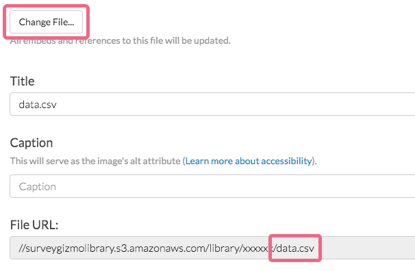 Change File